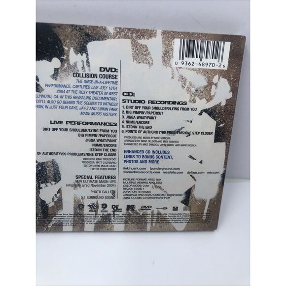 Collision Course by Jay-Z & Linkin Park (CD/DVD, 2004) - Picture 4 of 12